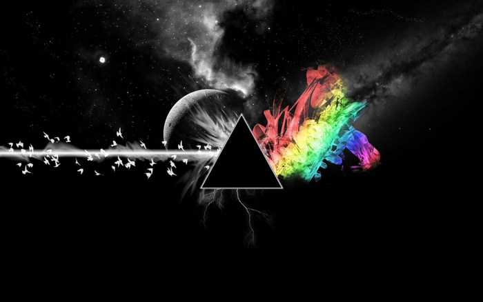 Pink Floyd Dark Side of the Moon prism
