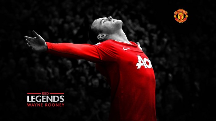 Wayne Rooney Manchester United Red Legends