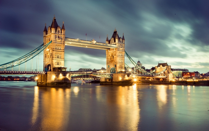 Tower Bridge at Night, London
