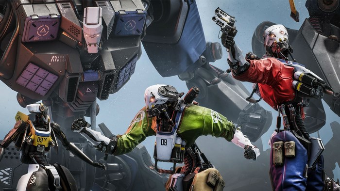 Robo Recall robots in combat