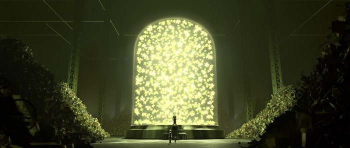 The Little Prince's stars in a dome