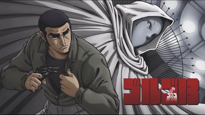 Golgo 13 with a mysterious figure