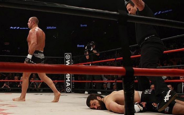 Fedor Emelianenko in MMA fight