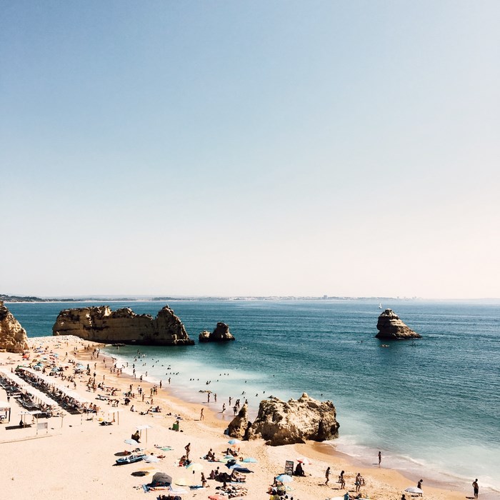 Praia Dona Ana, Lagos, Portugal