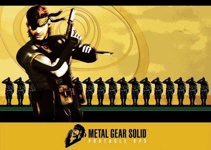Solid Snake from Metal Gear Solid: Portable Ops