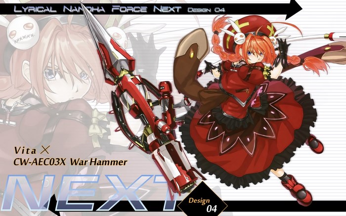 Vita X from Magical Girl Lyrical Nanoha