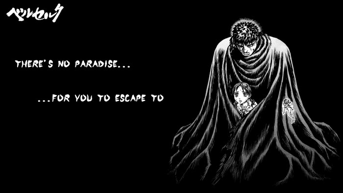 Guts and Casca from Berserk