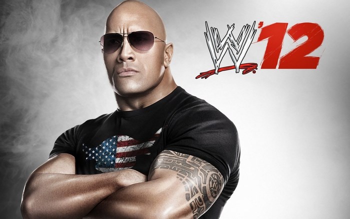 The Rock from WWE '12