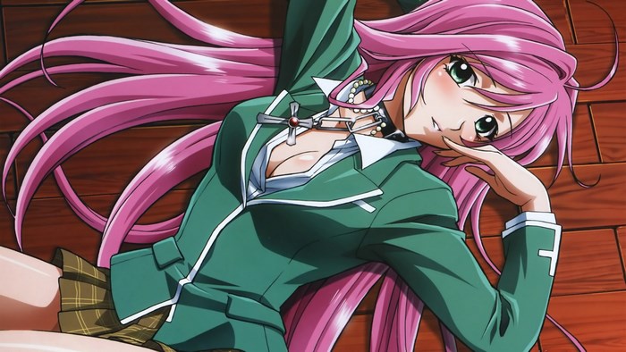 Moka Akashiya from Rosario + Vampire