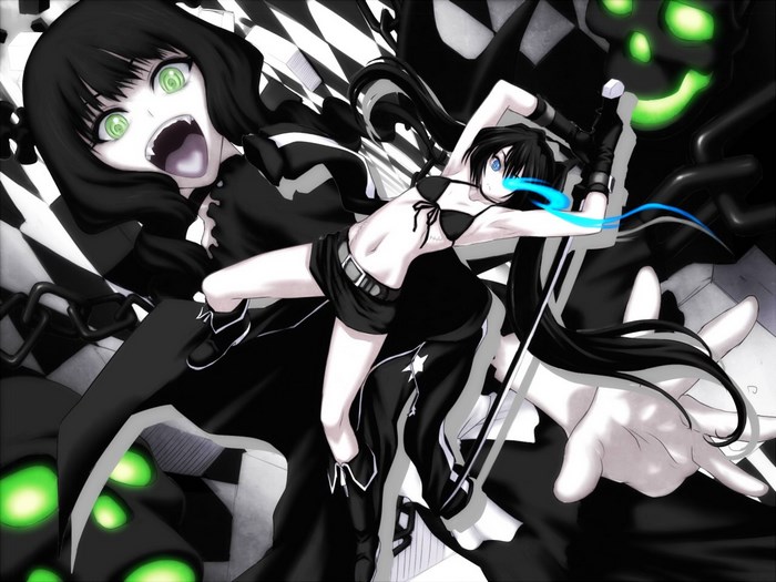 Black Rock Shooter anime art