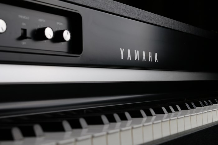 Close-up of Yamaha Electric Piano Keyboard
