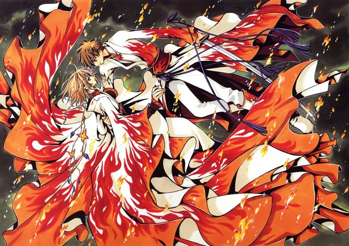 Sakura and Syaoran from Tsubasa Reservoir Chronicle