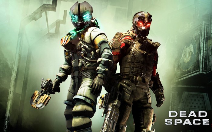 Isaac Clarke and Carver from Dead Space 3