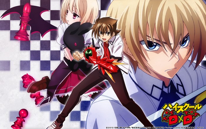 High School DxD characters with chess pieces