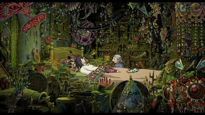 Howl's Moving Castle - Enchanting Room Scene