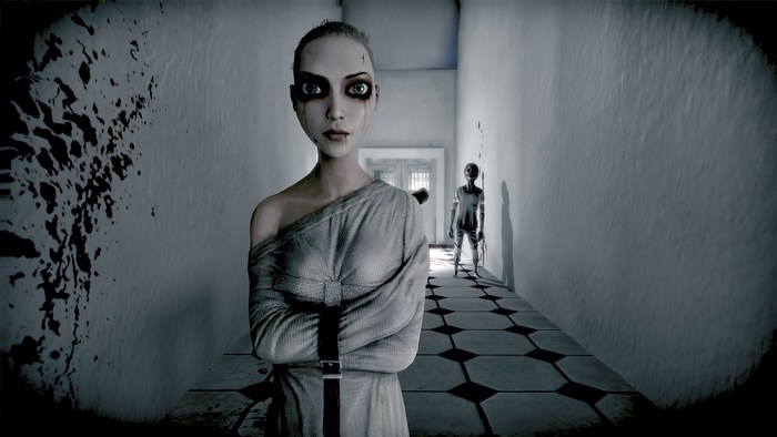 Alice from Alice: Madness Returns in a hallway