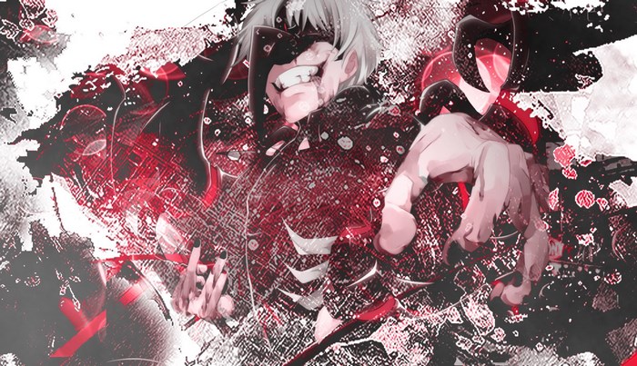 Ken Kaneki from Tokyo Ghoul
