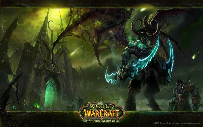 Illidan Stormrage from World of Warcraft: The Burning Crusade
