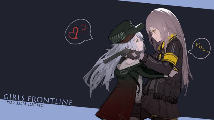 UMP45 and UMP9 from Girls' Frontline