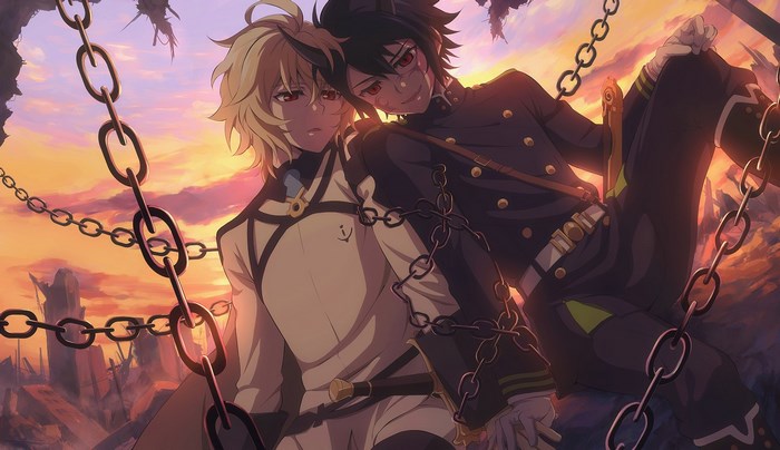 Mika and Yuichiro from Seraph of the End