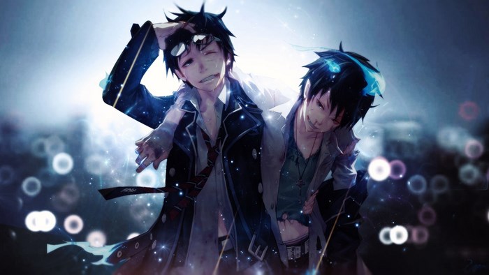 Rin and Yukio Okumura from Blue Exorcist