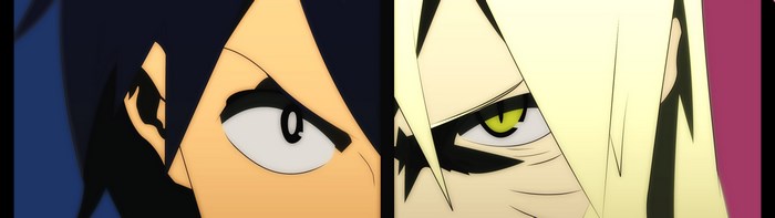 Anime characters close-up