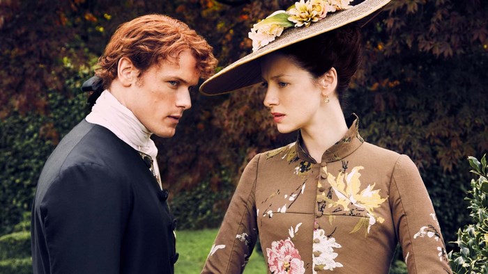 Jamie and Claire from Outlander