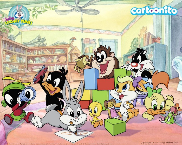 Baby Looney Tunes characters on Cartoonito