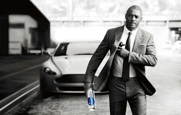 Idris Elba with Smartwater and Aston Martin