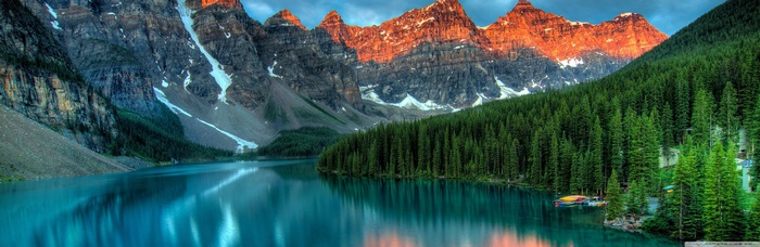 Moraine Lake 4K Desktop