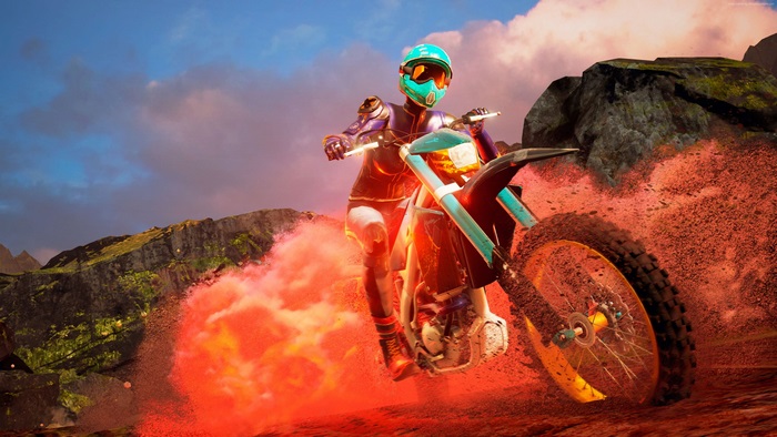 Moto Racer 4 4K Computer Background