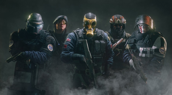 Rainbow Six Siege characters in tactical gear