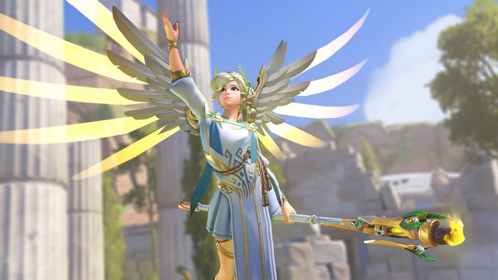Mercy from Overwatch 4K