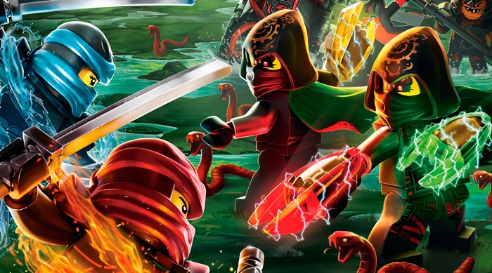 The LEGO Ninjago Movie 4K Action Battle Scene