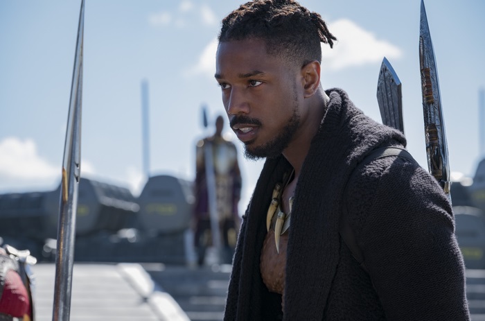 Erik Killmonger from Black Panther 4K