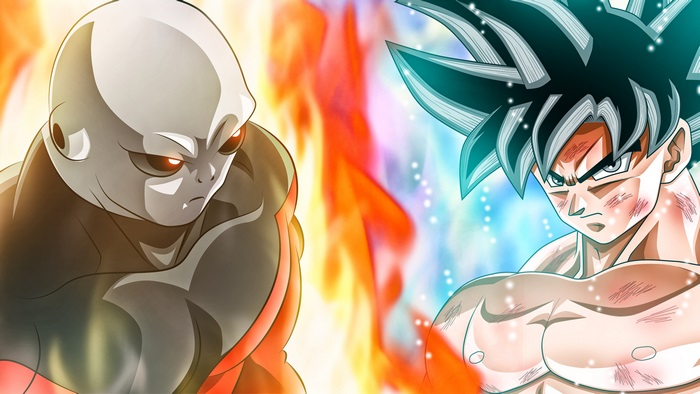 Jiren and Goku from Dragon Ball Super 4K
