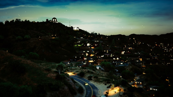 Grand Theft Auto V 4K Night Cityscape