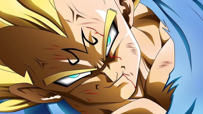Majin Vegeta from Dragon Ball Z 4K