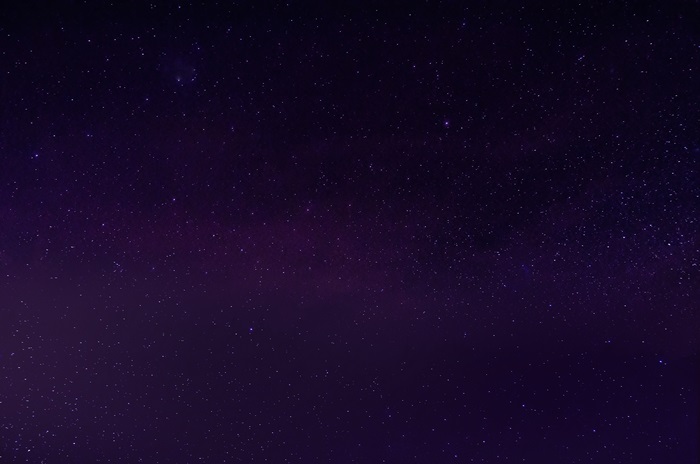 Starry night sky 4K