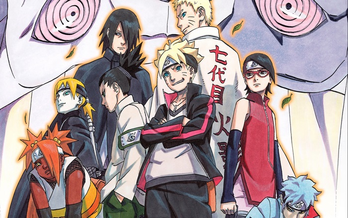 Boruto 4K Group Anime Characters