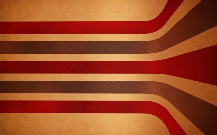 Abstract Red and Brown Striped Vector Art
