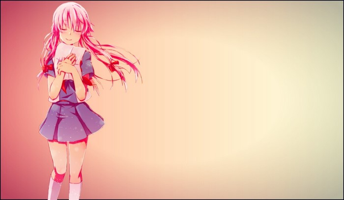 Gasai Yuno from Mirai Nikki