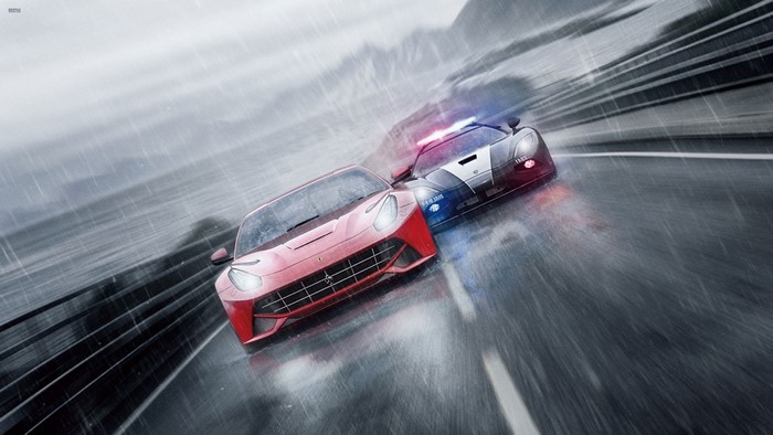 Need for Speed Rivals Ferrari F12berlinetta police chase