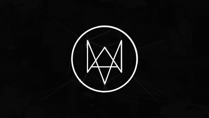 Watch Dogs logo on a dark background