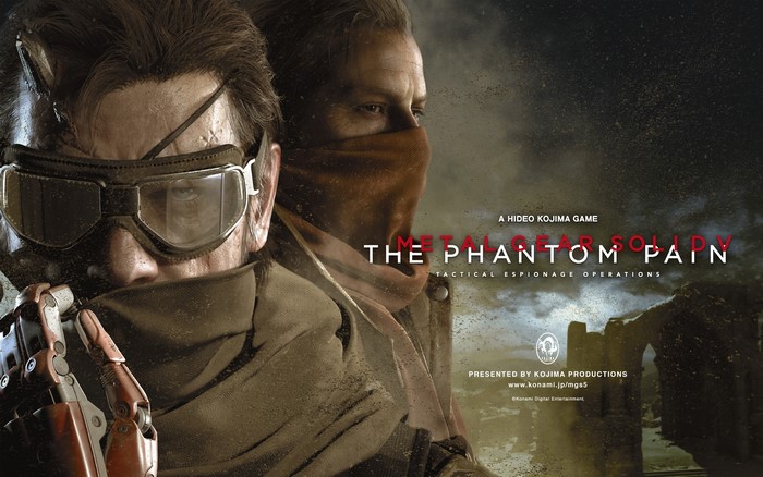 Venom Snake and Revolver Ocelot from Metal Gear Solid V: The Phantom Pain