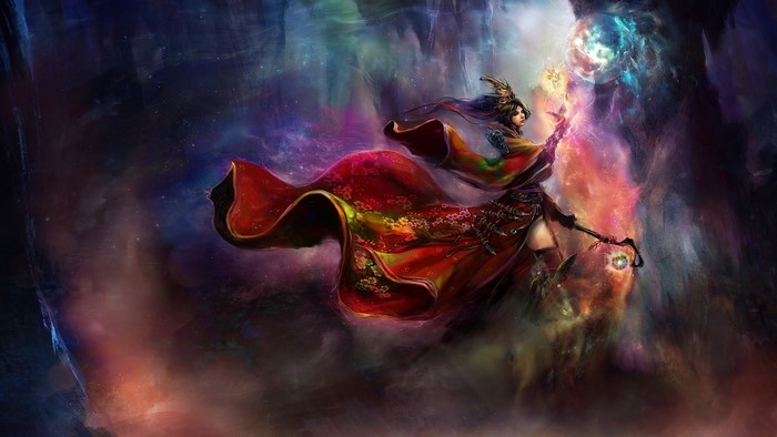 Sorceress from Diablo III