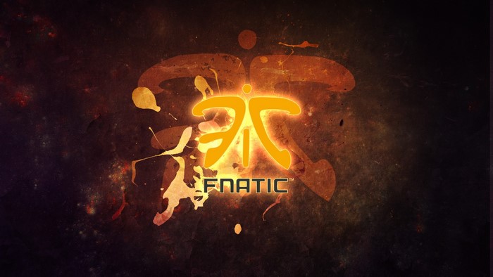 Fnatic logo with abstract background