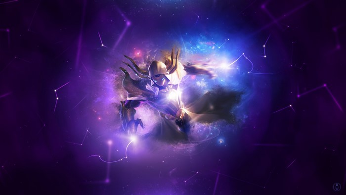 Kassadin from League of Legends in Space