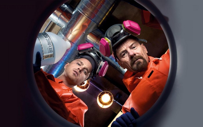Walter White and Jesse Pinkman from Breaking Bad