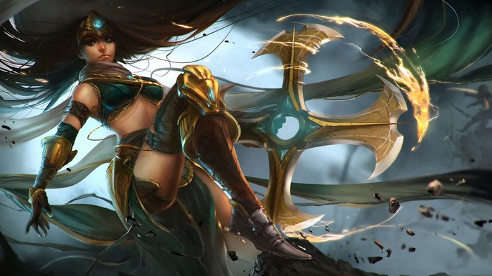 Sivir in Action from League of Legends